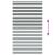Jaluzea tip zebra gri închis lățime țesătură 130,9 cm poliester GartenMobel Dekor