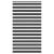Jaluzea tip zebra neagră lățime țesătură 130,9 cm poliester GartenMobel Dekor