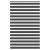 Jaluzea tip zebra neagră lățime țesătură 140,9 cm poliester GartenMobel Dekor