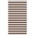 Jaluzea tip zebra maro lățime țesătură 125,9 cm poliester GartenMobel Dekor