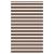Jaluzea tip zebra maro lățime țesătură 140,9 cm poliester GartenMobel Dekor