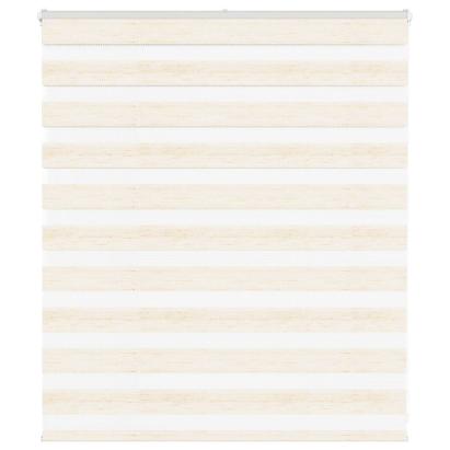 Jaluzea tip zebra 135x100 cm lățime țesătură 130,9 cm poliester GartenMobel Dekor