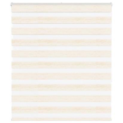 Jaluzea tip zebra 135x150 cm lățime țesătură 130,9 cm poliester GartenMobel Dekor