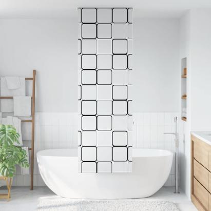 Jaluzelă de duș 70x240 cm lățime material 66 cm GartenMobel Dekor