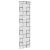 Jaluză cu rolă de duș 80x240 cm, lățime materială 76 cm GartenMobel Dekor