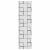 Jaluză cu rolă de duș 80x240 cm, lățime materială 76 cm GartenMobel Dekor