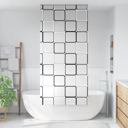 Jaluză cu rolă de duș 100x240 cm lățime material 96 cm GartenMobel Dekor