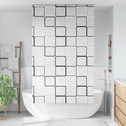 Jaluză cu role de duș 140x240 cm lățime material 136 cm GartenMobel Dekor