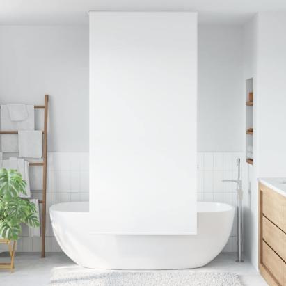 Jaluză cu rolă de duș 90x240 cm lățime material 86 cm GartenMobel Dekor