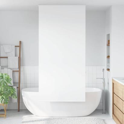 Jaluză cu rolă de duș 110x240 cm lățime material 106 cm GartenMobel Dekor