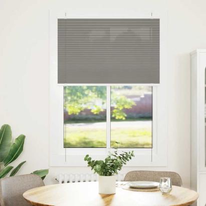 Jaluză plisată Antracit 90x100 cm Lățime țesătură 89,4 cm GartenMobel Dekor
