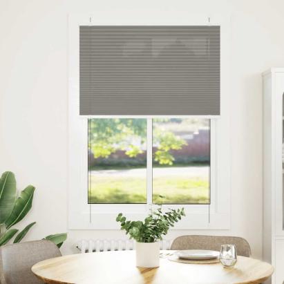 Jaluză plisată Antracit 100x100 cm Lățime țesătură 99,4 cm GartenMobel Dekor