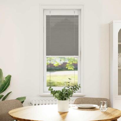 Jaluză plisată Antracit 40x150 cm Lățime țesătură 39,4 cm GartenMobel Dekor