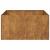Jardinieră Rusty 80x80x40 cm Oțel pentru intemperii GartenMobel Dekor