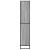 Bibliotecă, gri sonoma, 80,5x35x170,5 cm, lemn prelucrat GartenMobel Dekor