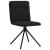 Scaune de sufragerie 6 buc. negru material textil GartenMobel Dekor