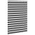 Jaluzea tip zebra neagră lățime țesătură 150,9 cm poliester GartenMobel Dekor