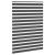 Jaluzea tip zebra neagră lățime țesătură 150,9 cm poliester GartenMobel Dekor