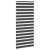 Jaluzea tip zebra neagră lățime țesătură 90,9 cm poliester GartenMobel Dekor
