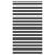 Jaluzea tip zebra neagră lățime țesătură 120,9 cm poliester GartenMobel Dekor