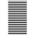 Jaluzea tip zebra neagră lățime țesătură 130,9 cm poliester GartenMobel Dekor