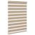 Jaluzea tip zebra 105x100 cm lățime țesătură 100,9 cm poliester GartenMobel Dekor