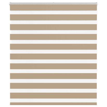 Jaluzea tip zebra 135x150 cm lățime țesătură 130,9 cm poliester GartenMobel Dekor