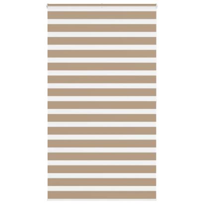 Jaluzea tip zebra 125x200 cm lățime țesătură 120,9 cm poliester GartenMobel Dekor