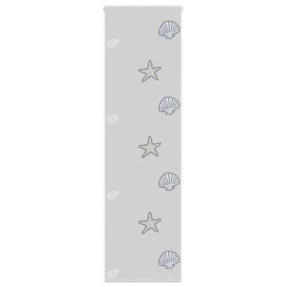 Jaluzelă de duș 60x240 cm lățime material 56 cm GartenMobel Dekor