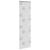 Jaluză cu role de duș cu casetă 60x240 cm lățime material 56 cm GartenMobel Dekor
