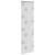 Jaluză cu role de duș cu casetă 80x240 cm lățime material 76 cm GartenMobel Dekor