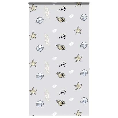 Jaluză cu role de duș cu casetă 120x240cm lățime material 116cm GartenMobel Dekor