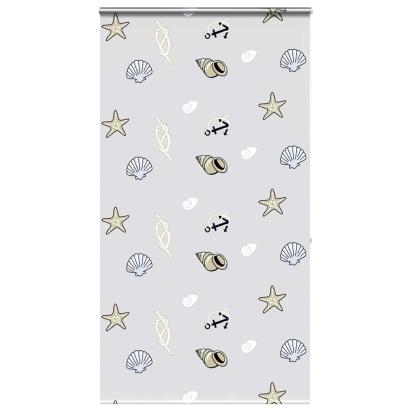 Jaluză cu role de duș cu casetă 130x240cm lățime material 126cm GartenMobel Dekor