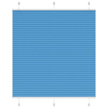 Jaluză plisată Albastru 120x150 cm Lățime țesătură 119,4 cm GartenMobel Dekor
