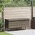 Ladă depozitare de grădină cu roți, gri 160x55x75 cm poliratan GartenMobel Dekor