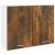 Dulap suspendat, stejar fumuriu, 80x31x60 cm, lemn prelucrat GartenMobel Dekor
