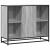 Dulap, gri sonoma, 92x35x76 cm, lemn prelucrat GartenMobel Dekor