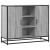 Dulap, gri sonoma, 92x35x76 cm, lemn prelucrat GartenMobel Dekor