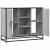 Dulap, gri sonoma, 92x35x76 cm, lemn prelucrat GartenMobel Dekor