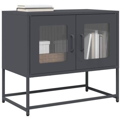 Dulap TV, antracit, 68x39x60,5 cm, oțel laminat la rece GartenMobel Dekor