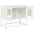 Dulap TV, alb, 68x39x60,5 cm, oțel laminat la rece GartenMobel Dekor