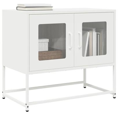 Dulap TV, alb, 68x39x60,5 cm, oțel laminat la rece GartenMobel Dekor