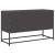 Dulap TV, negru, 100,5x39x60,5 cm, oțel laminat la rece GartenMobel Dekor