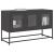 Dulap TV, negru, 100,5x39x60,5 cm, oțel laminat la rece GartenMobel Dekor