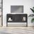 Dulap TV, negru, 100,5x39x60,5 cm, oțel laminat la rece GartenMobel Dekor