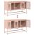 Dulap TV, roz, 100,5x39x60,5 cm, oțel laminat la rece GartenMobel Dekor