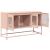 Dulap TV, roz, 100,5x39x60,5 cm, oțel laminat la rece GartenMobel Dekor