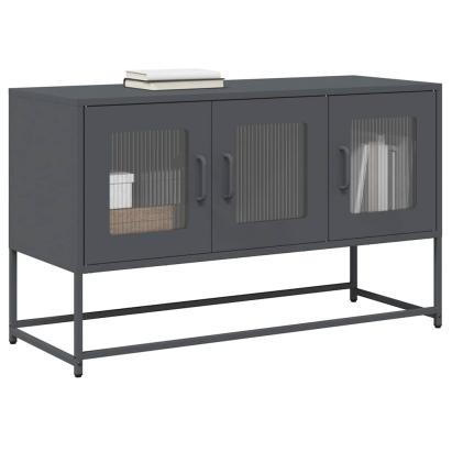 Dulap TV, antracit, 100,5x39x60,5 cm, oțel laminat la rece GartenMobel Dekor