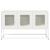 Dulap TV, alb, 100,5x39x60,5 cm, oțel laminat la rece GartenMobel Dekor
