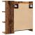 Dulap baie cu oglindă lemn vechi 62,5x20,5x64 cm lemn prelucrat GartenMobel Dekor